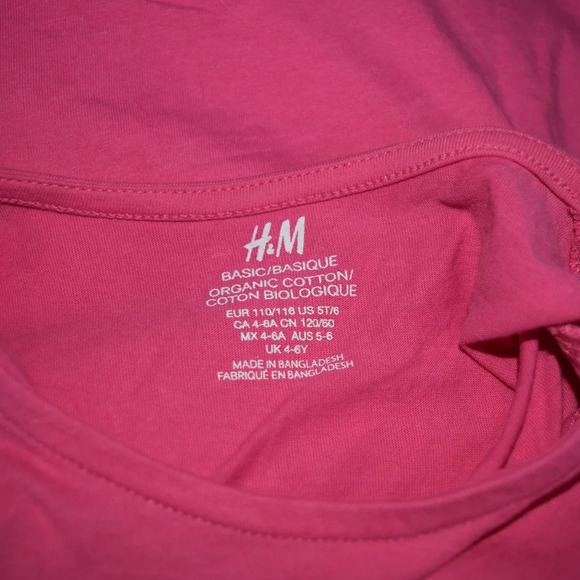 H&M Pink Casual Girls Dress 4-6Y - Picture 3 of 3